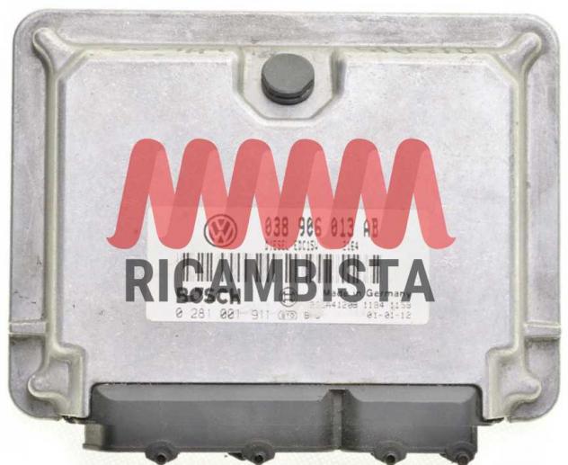 038906013AB 0281001911 Seat Ibiza 1.9 centralina motore Bosch - Foto 3