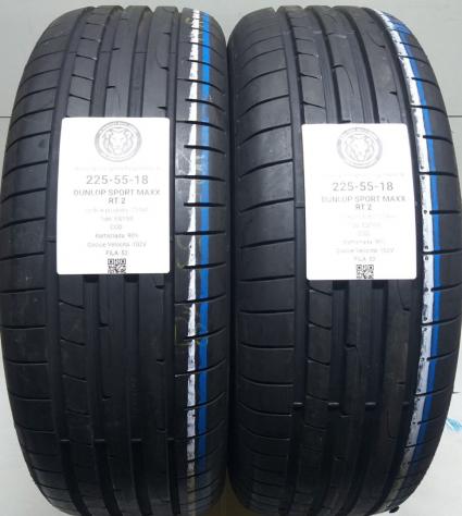 2 GOMME 225 55 18 DUNLOP A73464