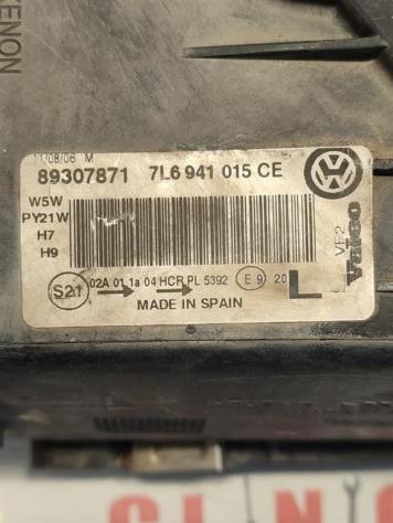 FARO ANTERIORE SINISTRO VOLKSWAGEN Touareg 1° Serie 7L6941015CE BPE (0206) - Foto 3