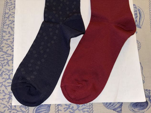 2PAIA CALZE NUOVE IN COTONE DA UOMO FIRMATE ORIGINALI EMPORIO ARMANI N’ 40-45 - Foto 10