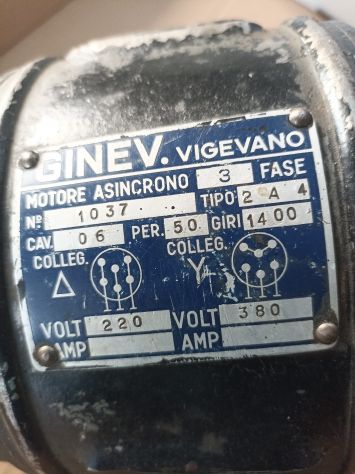 POMPA OLIO CON MOTORE TRIFASE - Foto 6
