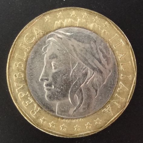 ITALIA 1997-1998 Monete 1000 Lire Unione Europea - Foto 4
