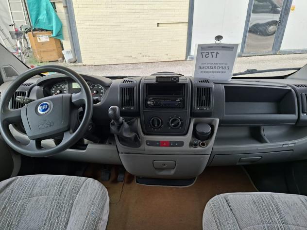 CAMPER CI DUCATO MANSARDATO 7 POSTI DINETTE LETI CASTELLO CLIMATIZZATORE FOTOVOLTAICO WEBASTO CAMPEGGIO USATI GENRALI 1757 - Foto 8