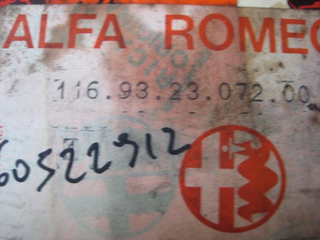 INTERRUTTORE CLACSON VOLANTE ALFA ALFETTA GTV GTV6 SPIDER GIULIETTA 60522912 - Foto 2
