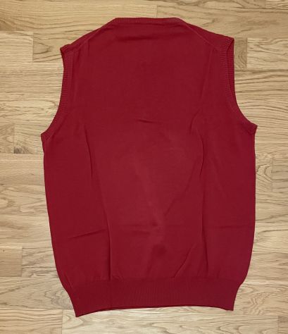 Gilet Private Lives, 100% cotone, rosso, taglia M - Foto 2