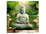 Fotomurale Adesivo Con Buddha Nella Forseta Arredalacasa