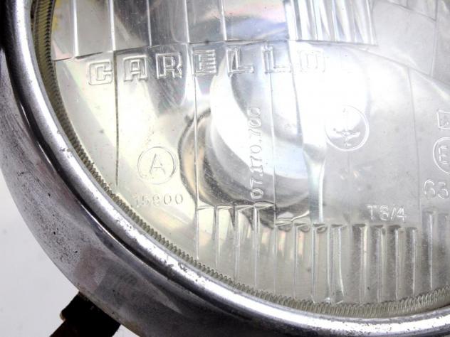 07.170.700 FARO FANALE ANTERIORE SINISTRO O DESTRO CARELLO FIAT 500 F L R 0.5 B 13KW (DAL 1965) RICAMBIO USATO - Foto 7