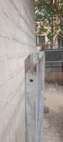 CANCELLO SCORREVOLE ZINCATO, GRIGIO, LUNGHEZZA: 4,13 METRI, ALT: 167,5 CM, USATO - Foto 8