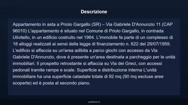 Immobile in asta di 92 m² in vendita a Priolo Gargallo - Foto 3