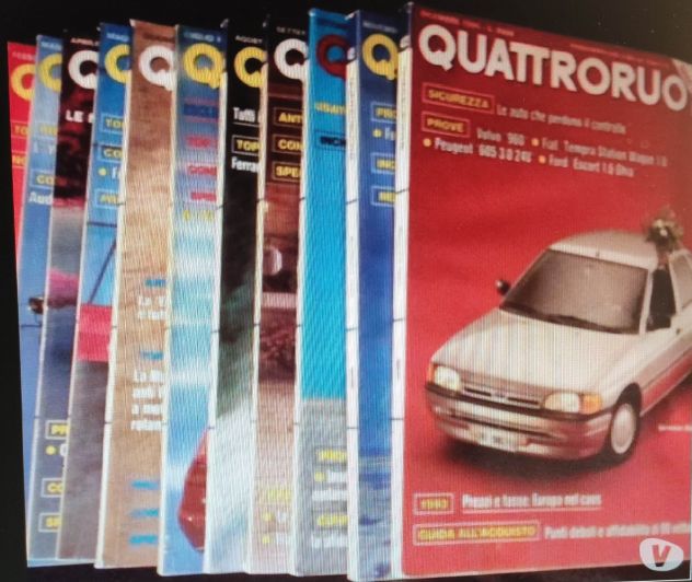 Quattroruote anno 1990 completo