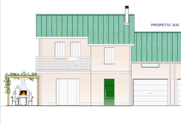 BIFAMILIARE di 6 vani e di 229 mq (VOLPAGO DEL MONTELLO) rif. ZI145
