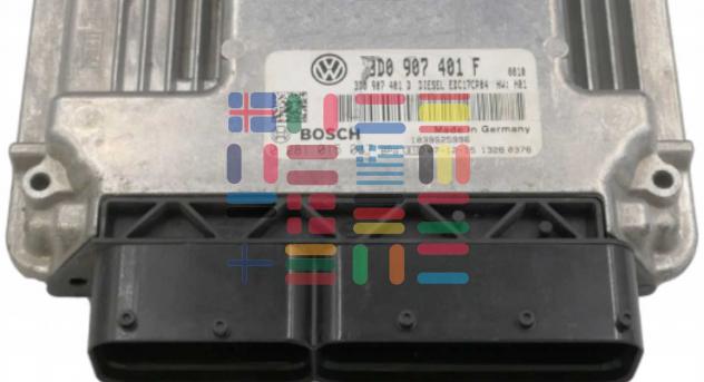 0281015047 3D0907401F Volkswagen Phaeton 3.0 centralina motore Bosch - Foto 2
