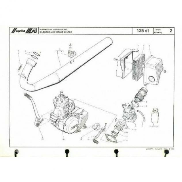 Catalogo ricambi Aprilia 125 ST - Foto 2