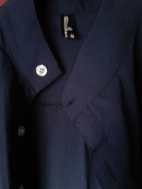 Camicia Blu o Nera taglio laterale Tg S - NUOVA - Foto 4