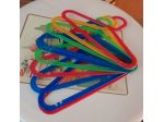 Ikea vintage set 10 appendini plastica