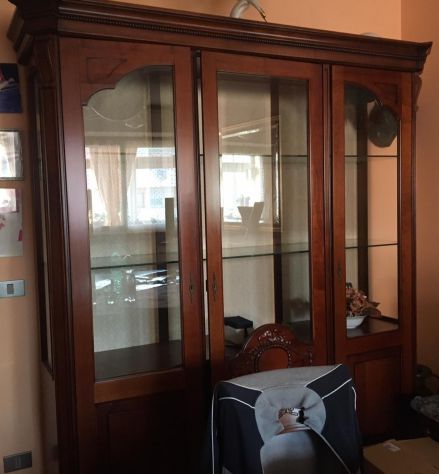 CRISTALLIERA LEGNO MASSELLO IN STILE