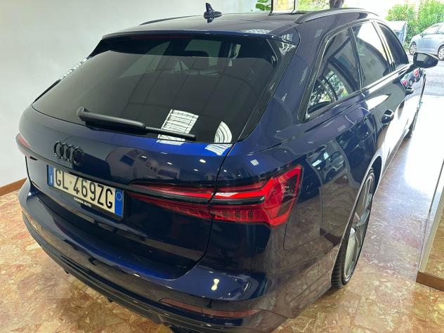 AUDI S6 3.0 TDI SW S-LINE BLU NOTTE MET PELLE E ALCANTARA NERA C.L.21" FARI MATRIX TAGLIANDI AUDI FATTURABILE IVA ESPOSTA - Foto 3