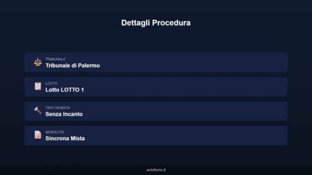 Immobile in asta di 138 m² con più di 5 locali in vendita a Palermo - Foto 12