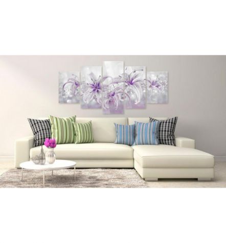 Quadro Fiorito Cm.100x50 O 200x100 Su Vetro Acrilico - Foto 2