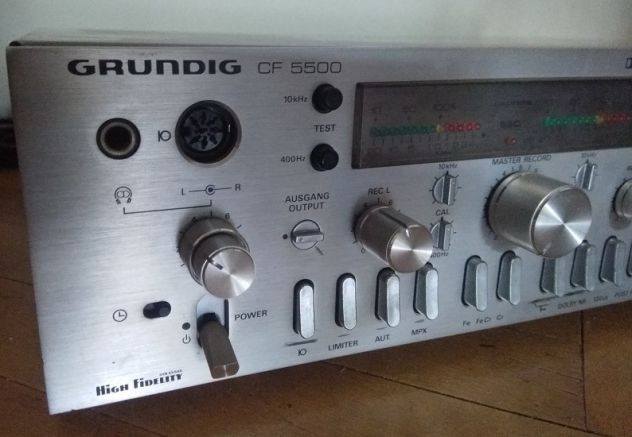 Grundig CF-5500 deck piastra registrazione a cassette (LEGGERE BENE ANNUNCIO) - Foto 2