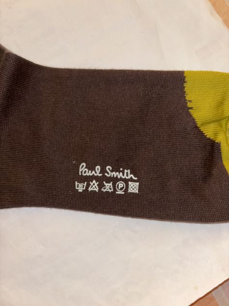 CALZE NUOVE IN COTONE DA UOMO FIRMATE ORIGINALI”PAUL SMITH”MADE IN ITALY - Foto 7