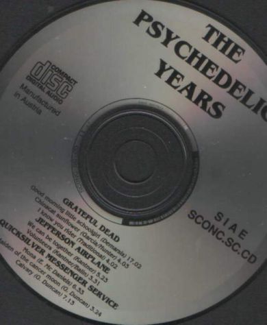 AA.VV., The Psychedelic years, Stampa Alternativa