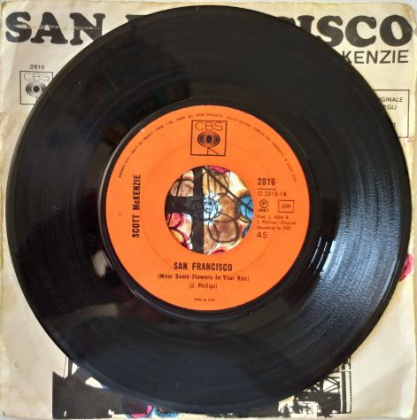 Scott McKenzie -San Francisco + What's the Difference -45rpm -1967 - Foto 3