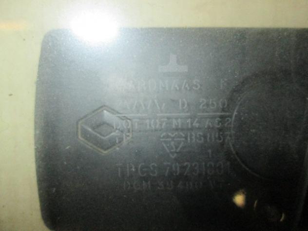 1632115 VETRO SCENDENTE PORTA ANTERIORE SINISTRA OPEL KADETT D 1.2 B 2P RICAMBIO NUOVO - Foto 2