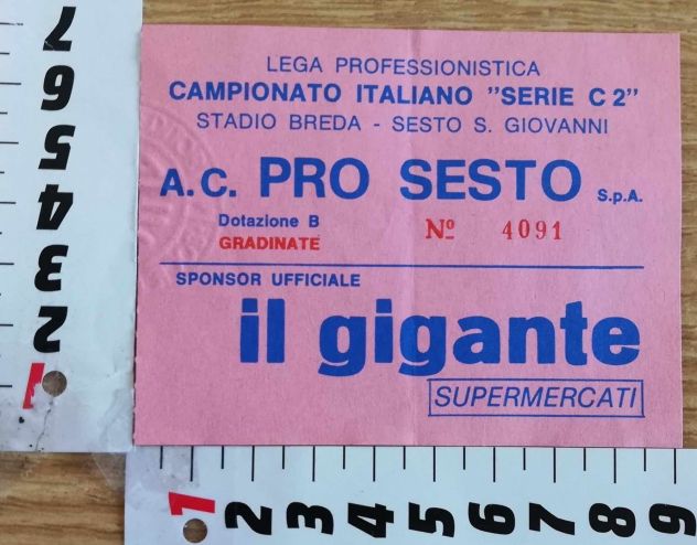 Como-Torino Serie A 1984/85 biglietto stadio - Foto 4