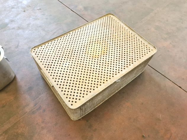 cesta inox forata per cucina usata - Foto 4