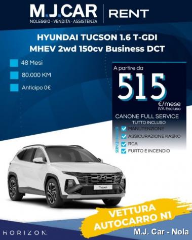 HYUNDAI Tucson 1.6 T-GDI 48V DCT Business rif. 22758583
