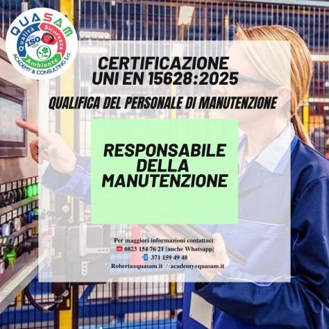 Norma UNI EN 15628 -Personale Manutenzione-Esame di qualifica (videoconferenza) - Foto 3