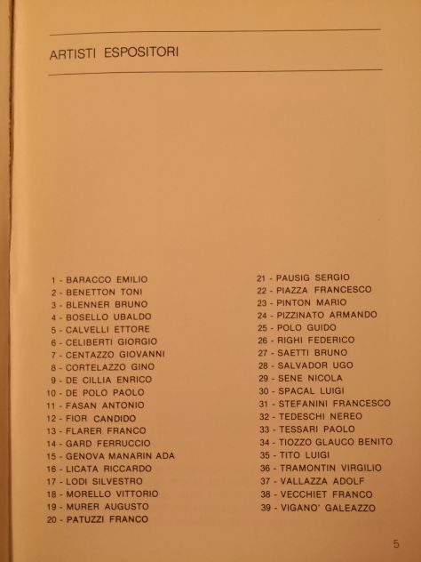 Libro "Triveneta delle Arti" IV rassegna degli artisti delle tre Venezie 1979 - Foto 5