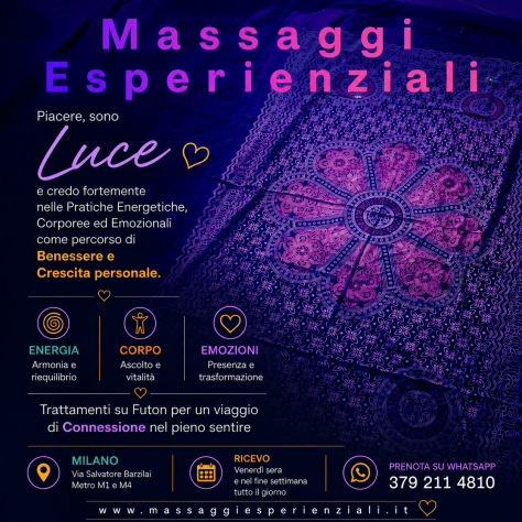 Massaggi Esperienziali - Foto 3 Tel:3792114810