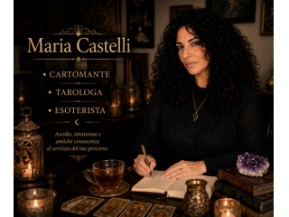 Cartomante per Lavoro Fortuna e Decisioni Importanti Maria Castelli