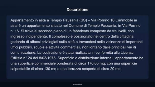 Immobile in asta di 176 m² in vendita a Tempio Pausania - Foto 17