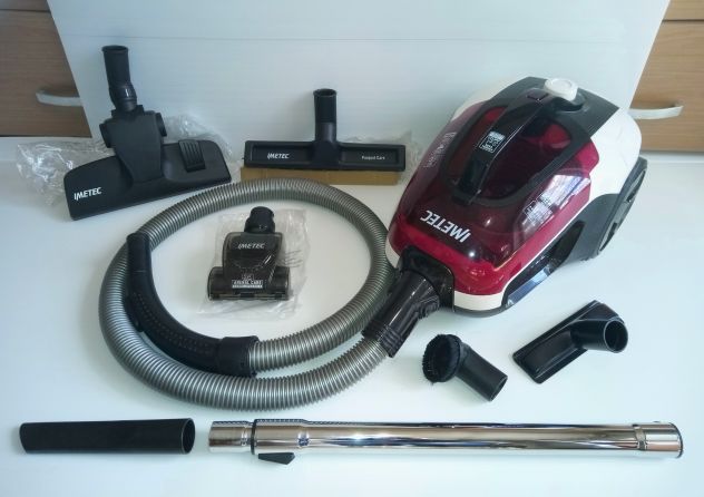 ASPIRAPOLVERE marca IMETEC modello ECO EXTREME PRO++ con ACCESSORI