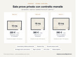 Sale prove private in affitto mensile - Verona