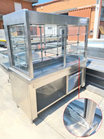 ARREDAMENTO SELF SERVICE PER RISTORAZIONE USATO - Foto 9