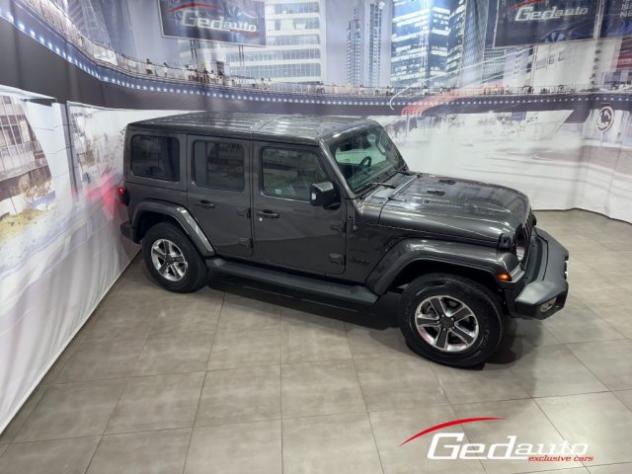 JEEP Wrangler Unlimited 2.2 Mjt II Sahara full-led navi rif. 24131078 - Foto 4