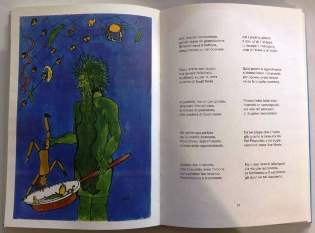 PINOCCHIO IN RIME, PINA VICARIO, Ed. Agemina, Prima edizione novembre 1982. - Foto 4