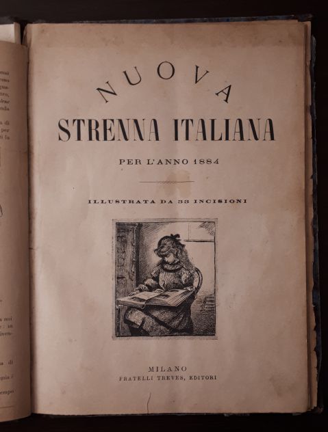 STRENNA UMORISTICA PER L'ANNO 1901 e NUOVA STRENNA ITALIANA PER L'ANNO 1884. - Foto 6