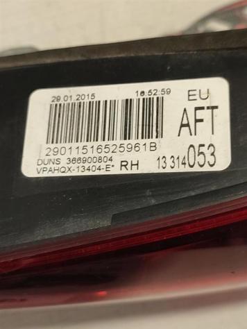STOP POSTERIORE DESTRO INTEGRATO NEL PORTELLO OPEL Astra J S. Wagon 13314053 (11) - Foto 3