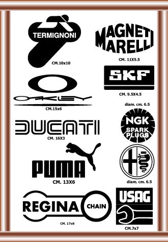 Adesivi moto ducati sponsor reparti corsa