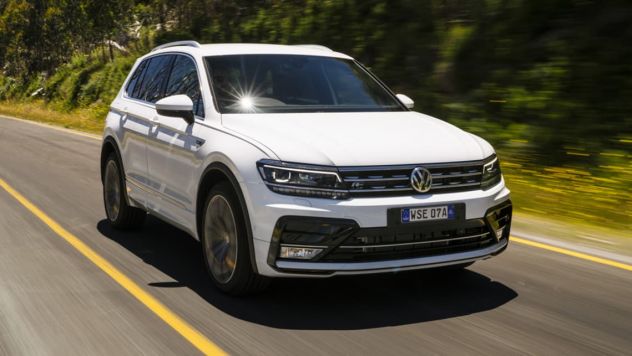 Vw Tiguan R Line paraurti griglia spoiler fanale airbag 2016>