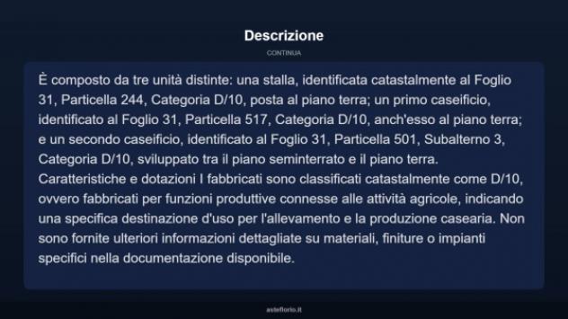 Immobile in asta di 1517 m² in vendita a Ofena - Foto 9