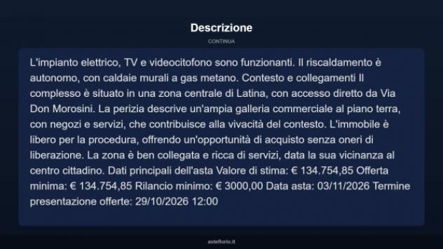 Immobile in asta di 95 m² in vendita a Latina - Foto 12