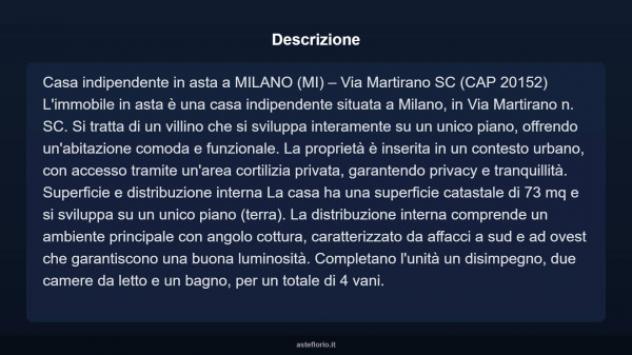 Immobile in asta di 73 m² in vendita a Milano - Foto 3