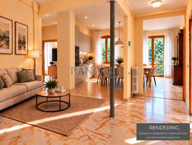 MONTARIOSO – LUMINOSO APPARTAMENTO DI 125 MQ CON TERRAZZO E ASCENSORE - Foto 6