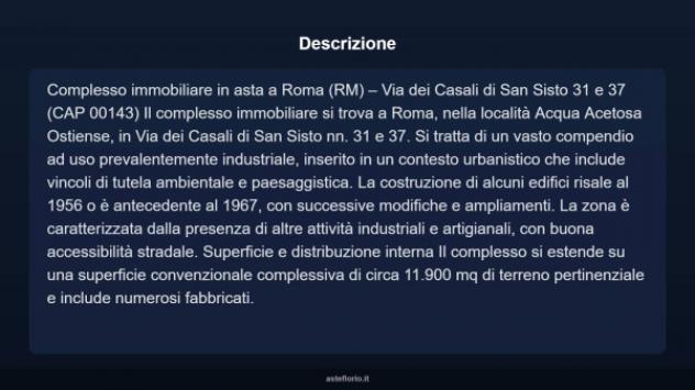 Immobile in asta di 11900 m² in vendita a Roma - Foto 4